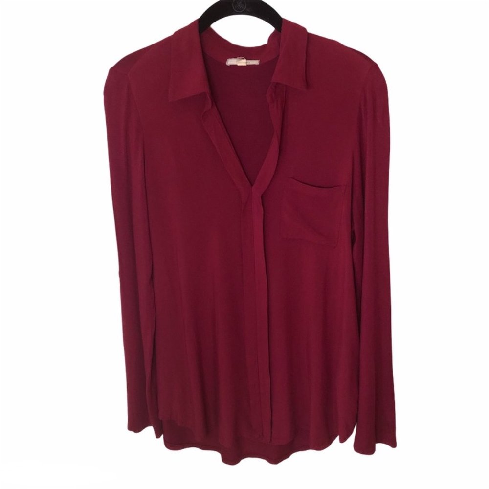 Pleione Button Down Blouse